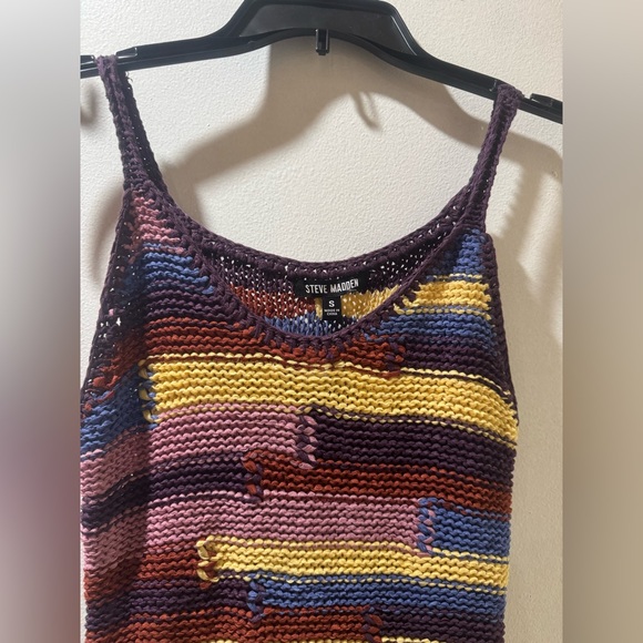 Steve Madden Raya midi dress. Multi color - Picture 7 of 12